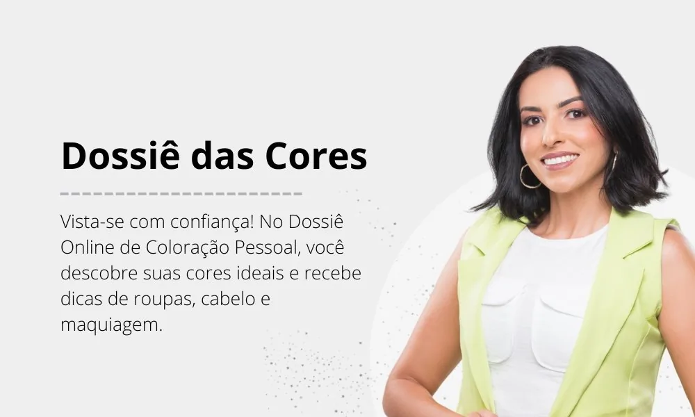 Dany Freitas usando colete verde na apresentação do dossiê das cores